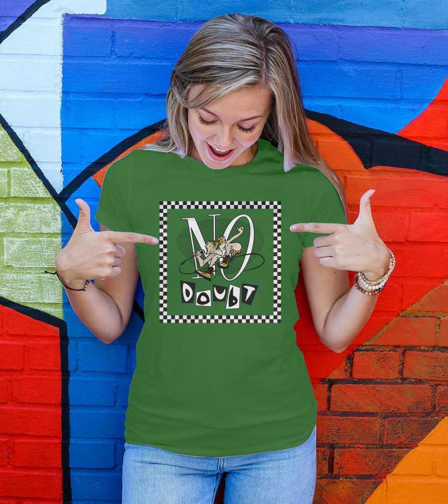 No Doubt Trapped In A Box Checkered T-Shirt