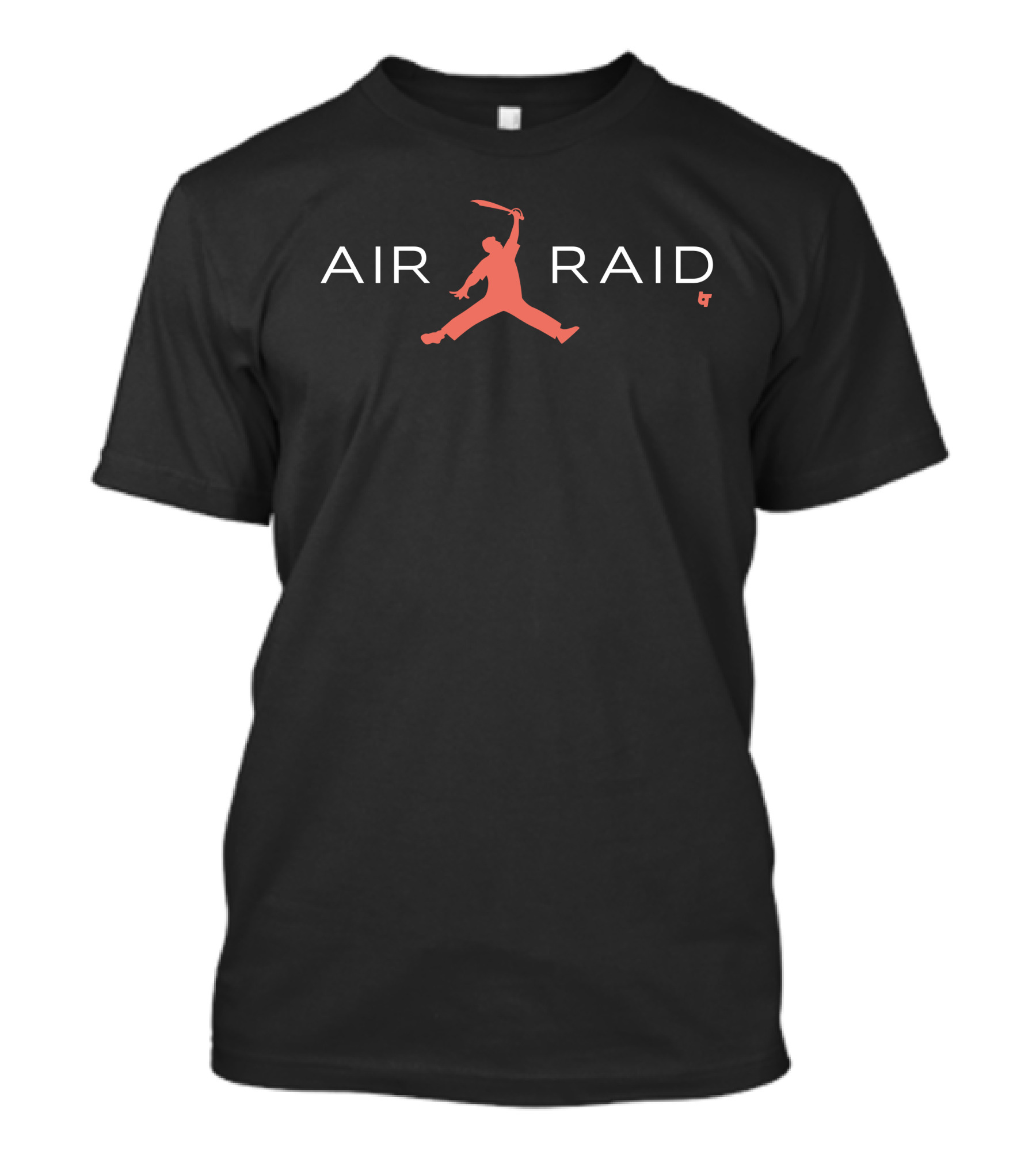 Mike Leach Air Raid Football Jump T-Shirt