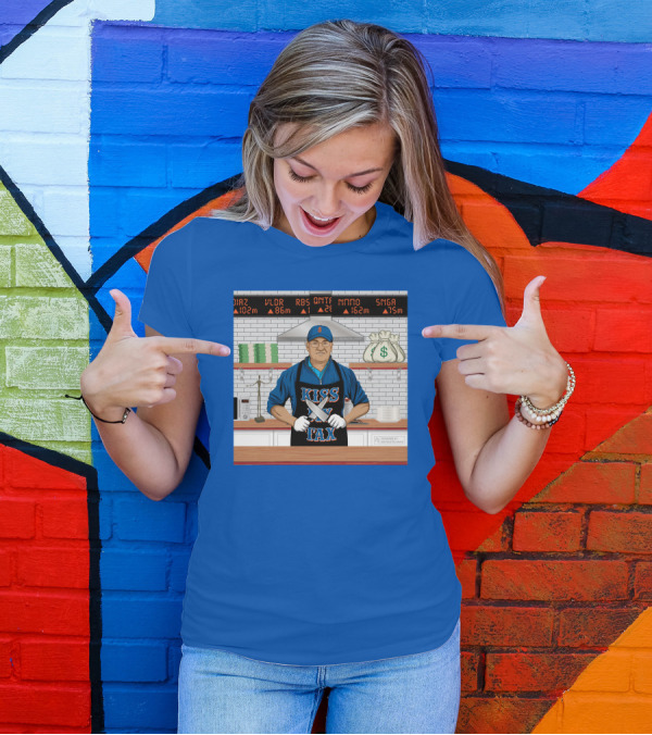 Kiss My Tex New York Money Chef Stock Market Cooking T-Shirt