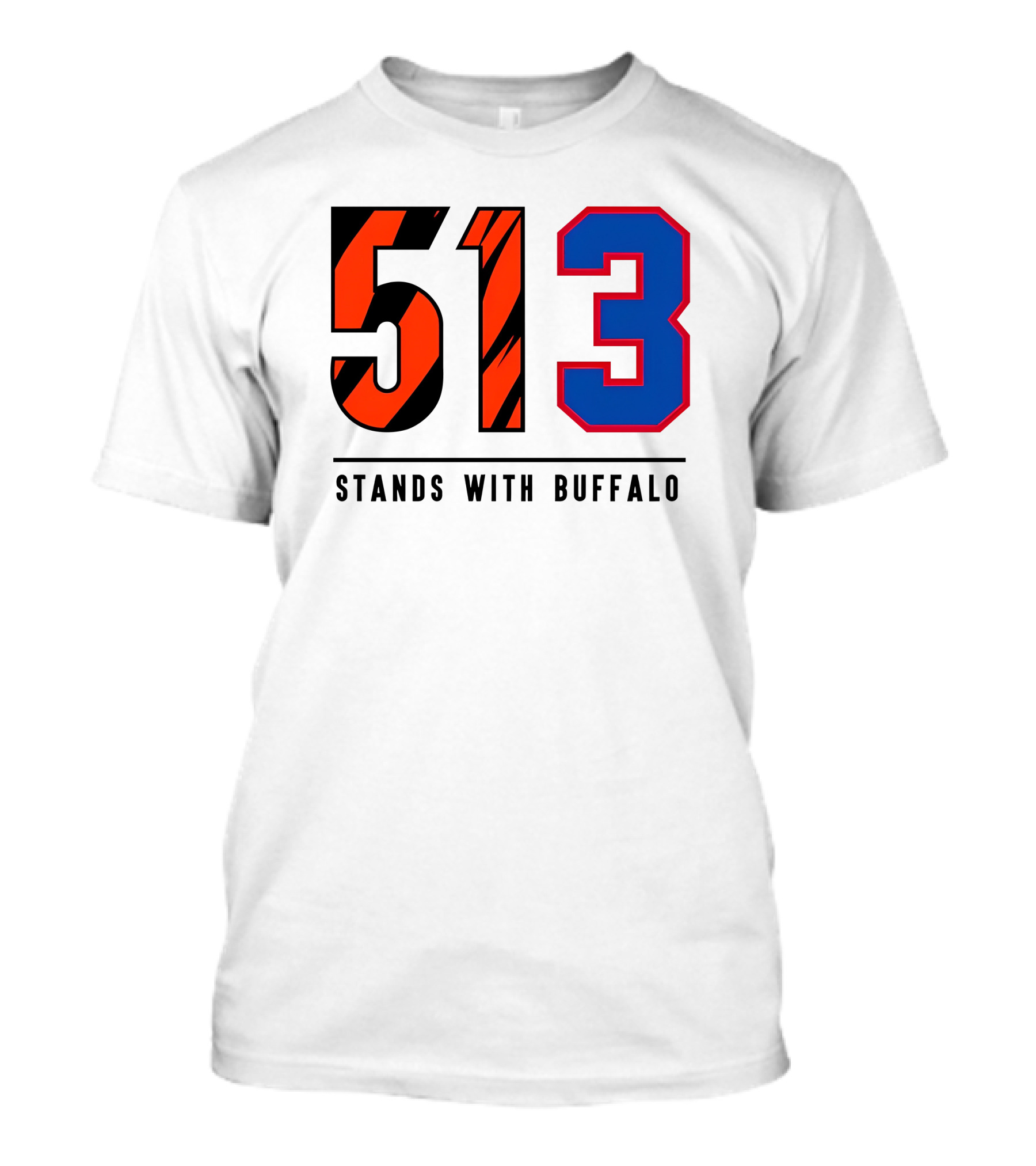 513 3 Stands With Buffalo T-Shirt