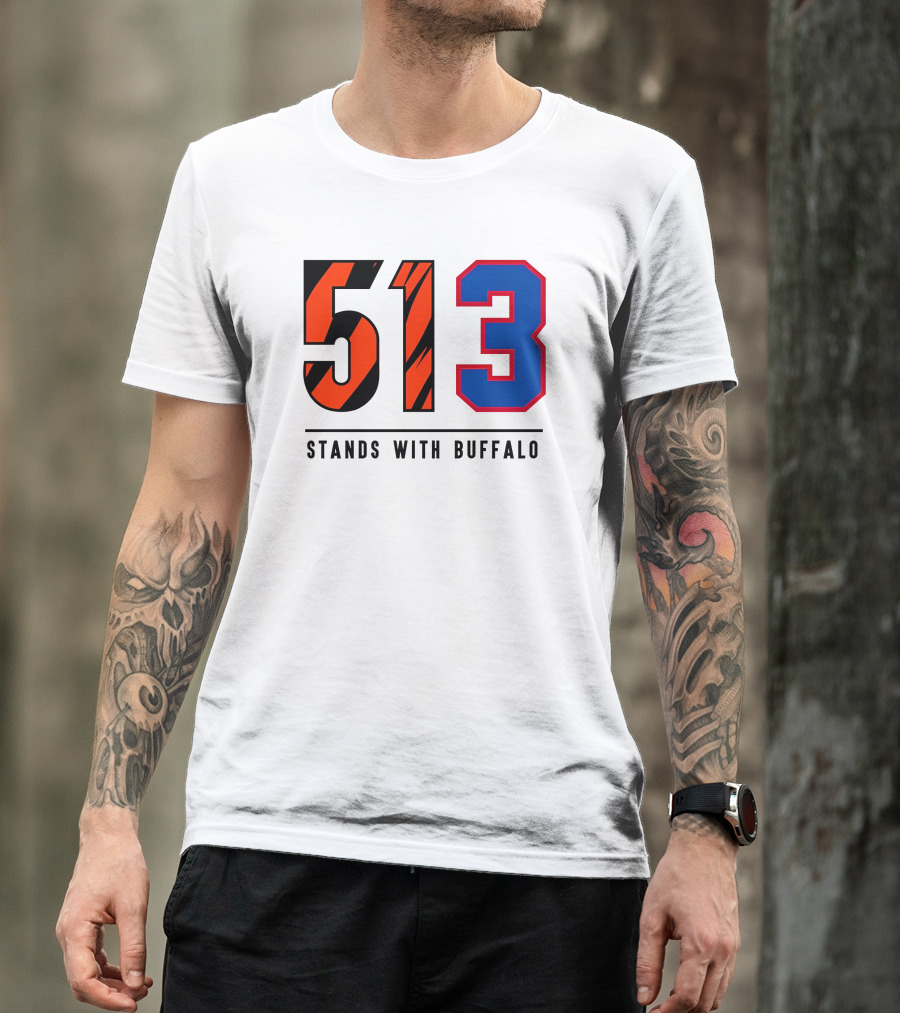 513 3 Stands With Buffalo T-Shirt