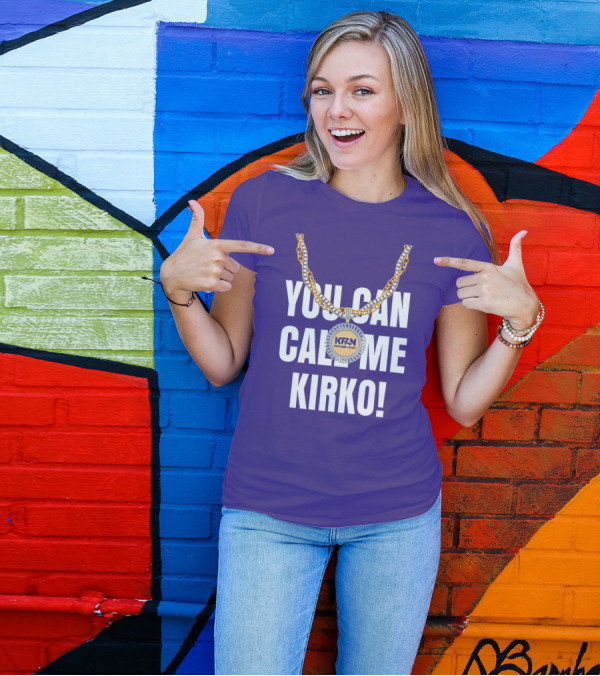 KFAN Sports Radio You Can Call Me Kirko T-Shirt