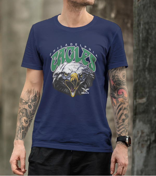 Philadelphia Eagles Salem Sportswear Bold Eagle Head T-Shirt