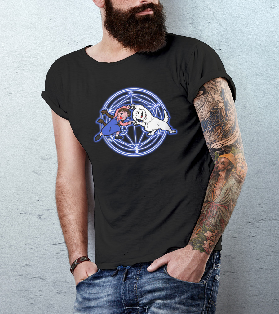 Nina Tucker Fusion Circle Fullmetal Alchemist Crossover T-Shirt