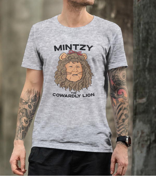 MINTZY The Cowardly Lion T-Shirt