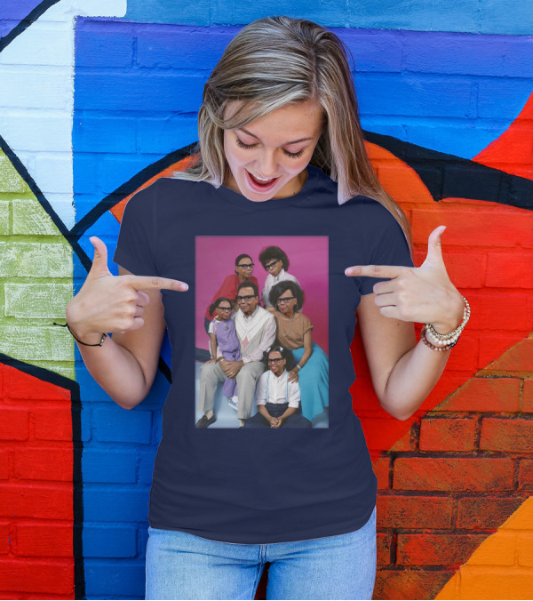 Keeping Up With The Ru's Family Portrait Multiface Glasses T-Shirt