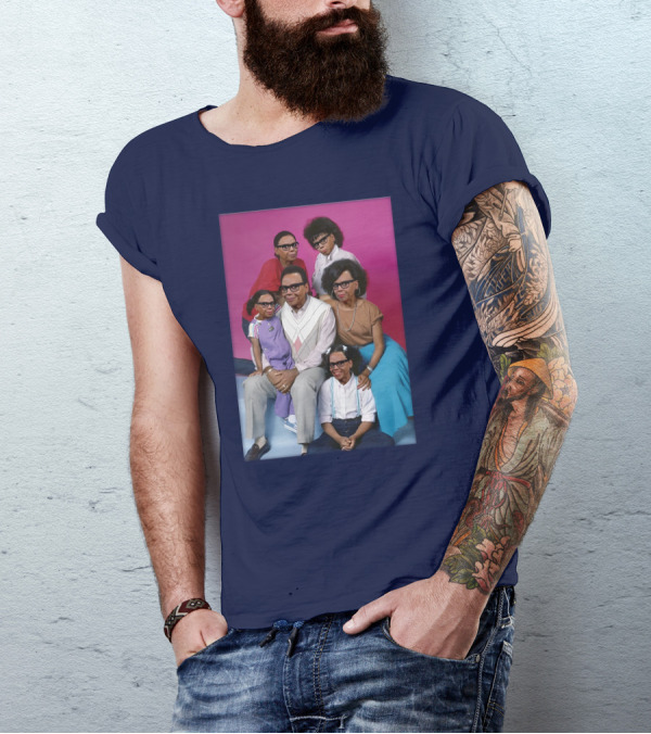 Keeping Up With The Ru's Family Portrait Multiface Glasses T-Shirt