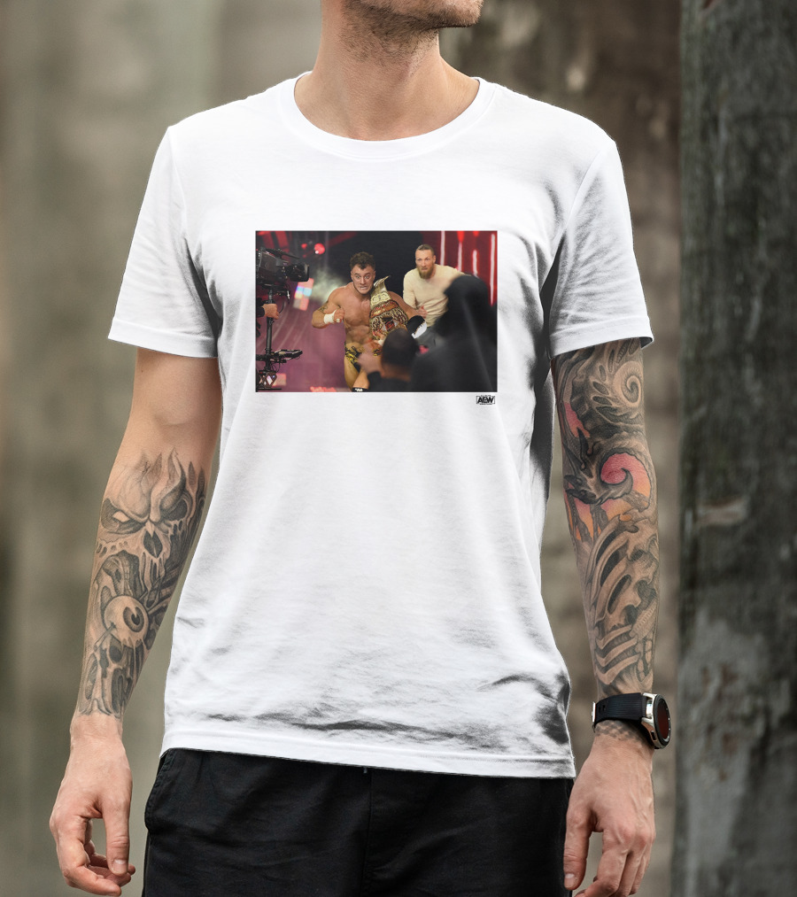 AEW Mjf Vs Bryan Danielson Running Scared Championship Showdown T-Shirt