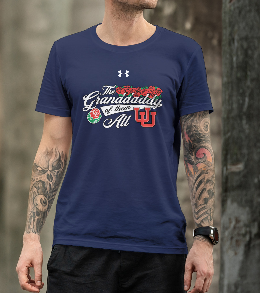 The Granddaddy Of Them All Utah Football Roses UW T-Shirt