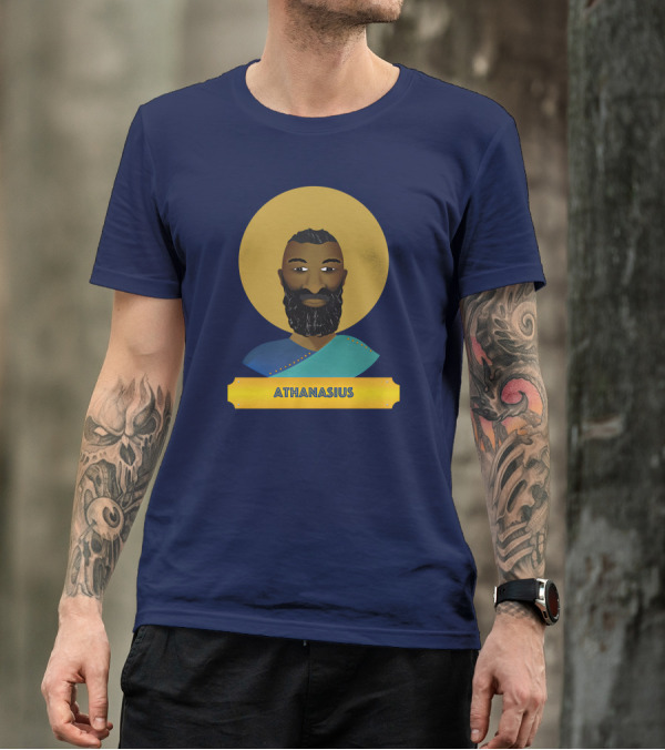 Athanasius Portrait Icon With Heritage Significance T-Shirt