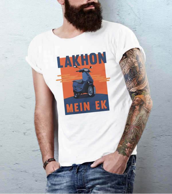 Lakhon Mein Ek Ola Electric Scooter T-Shirt