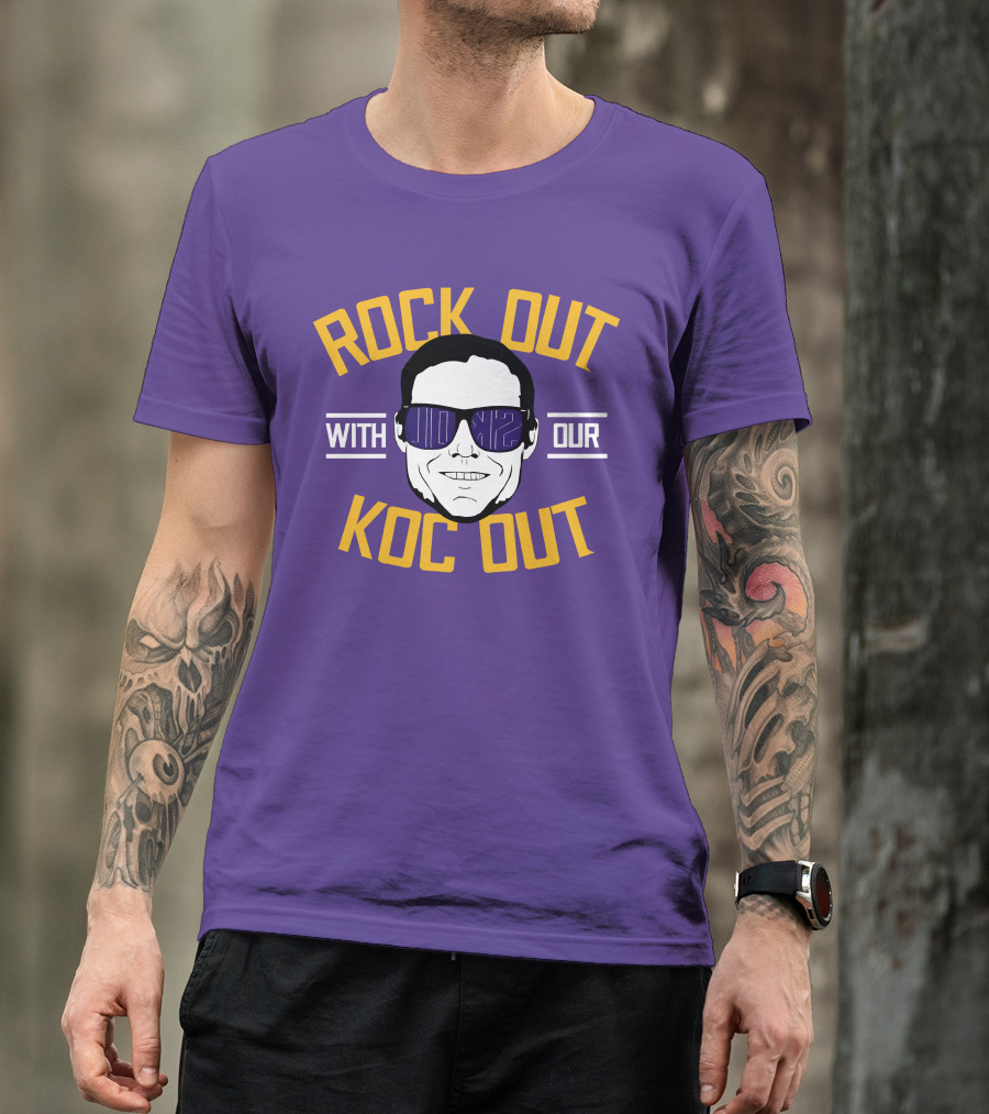 Sota Sports Creator Spring Store Rock Out With Our Koc Out Sunglasses Face T-Shirt