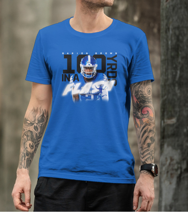 Barion Brown Kentucky 100 Yards In A Flash T-Shirt