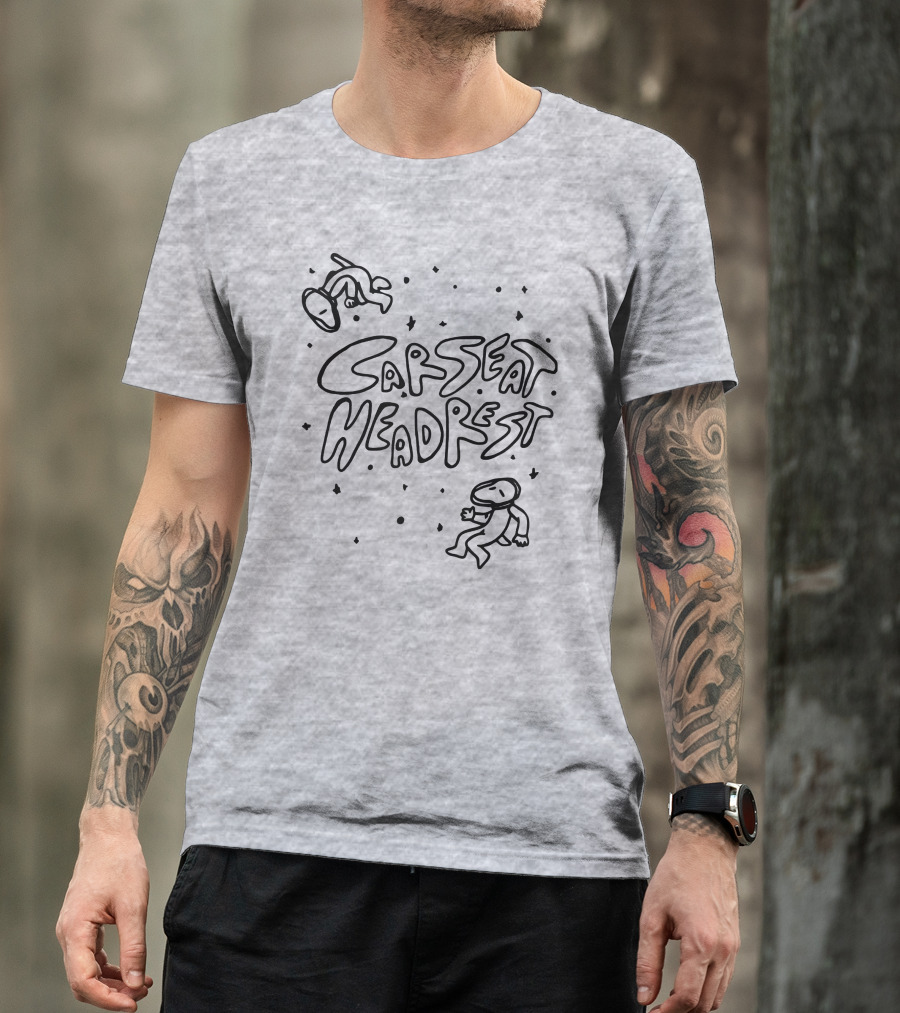 Carseatheadrest Merch How To Leave Town Space T-Shirt