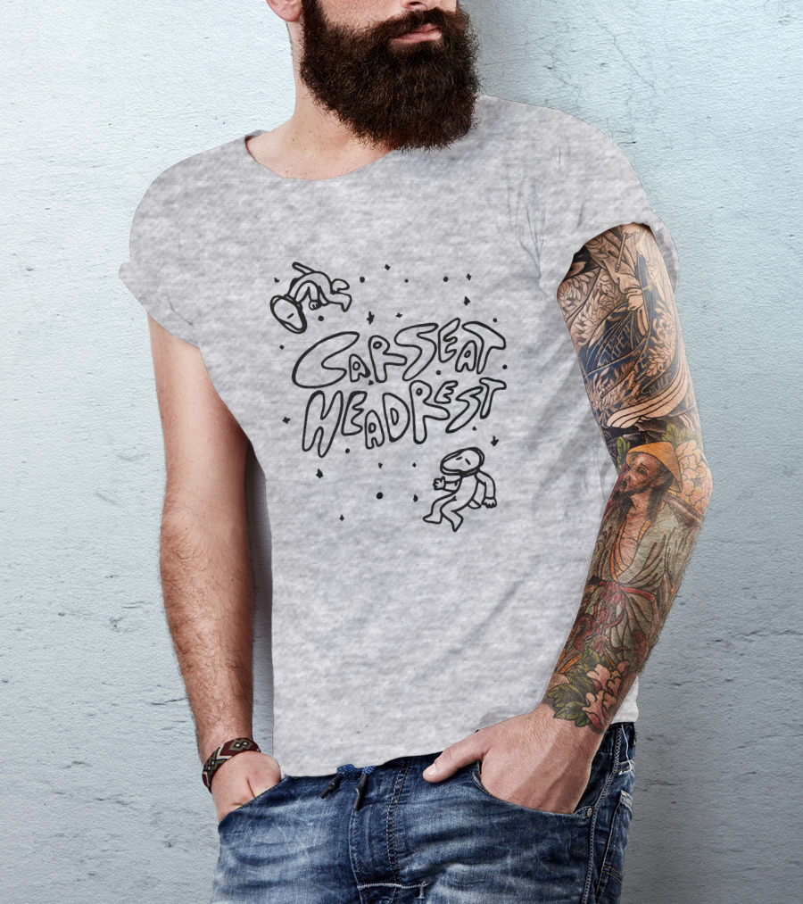 Carseatheadrest Merch How To Leave Town Space T-Shirt