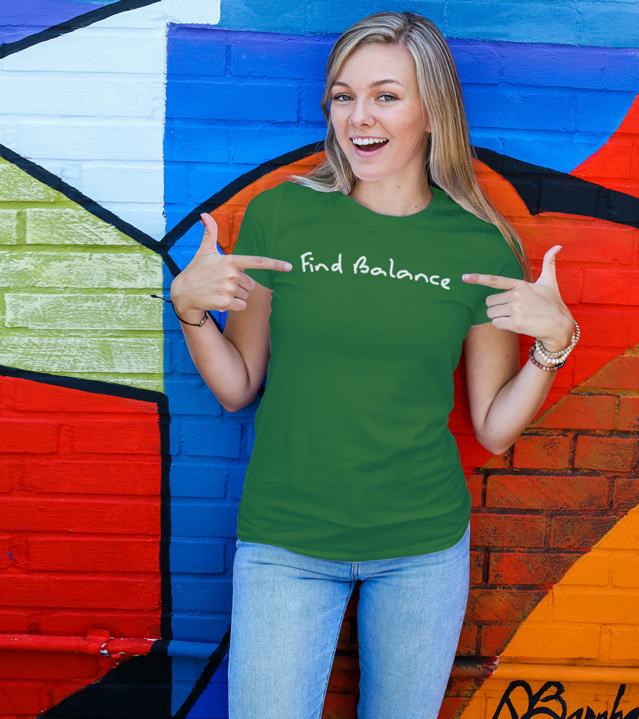 Find Balance Dreci Wearing T-Shirt