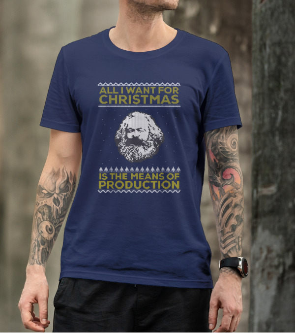 All I Want For Christmas Is The Means Of Production Floyd Shivambu T-Shirt