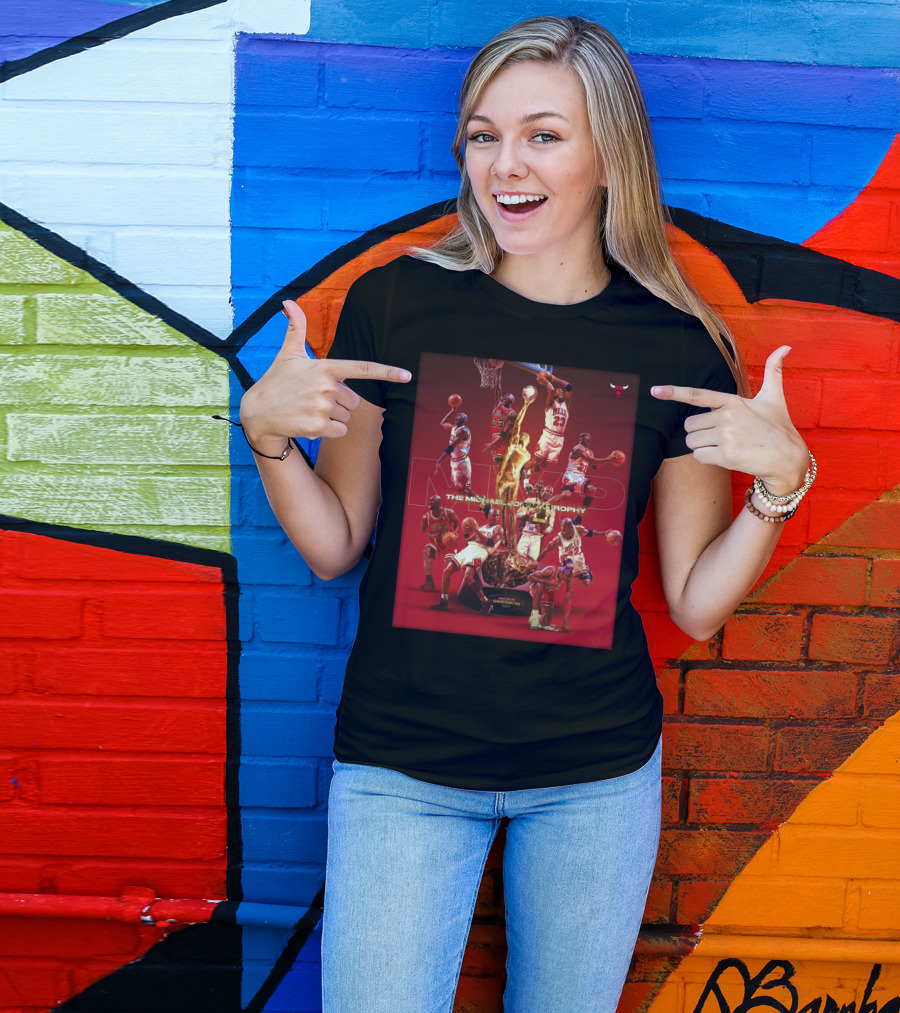Chicago Bulls MVP The Michael Jordan Trophy T-Shirt