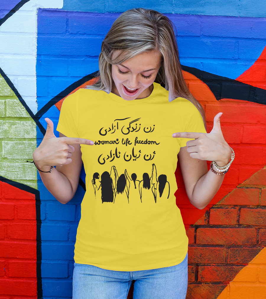 Thehouseofpod Woman Life Freedom زن زندگی آزادی زن ژیان ئازادی T-Shirt