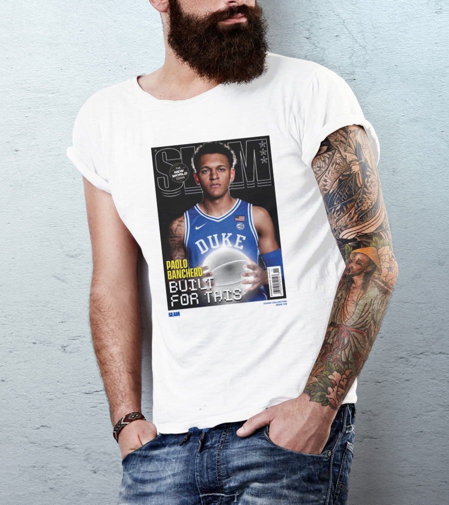 SLAM Paolo Banchero Built For This Duke Basketball Issue 235 T-Shirt