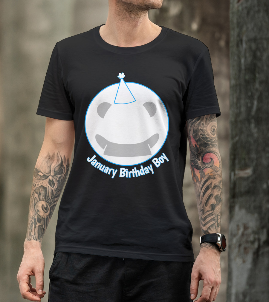 January Birthday Boy T-Shirt