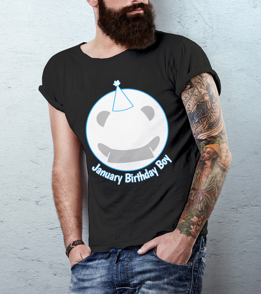 January Birthday Boy T-Shirt