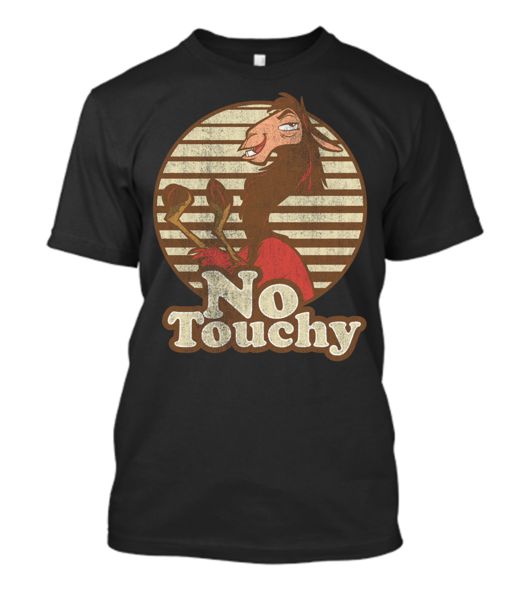 Disney Emperor's New Groove Kuzco Llama No Touchy T-Shirt