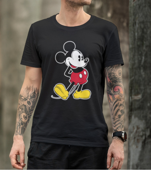 Disney Classic Mickey Mouse Standing Pose T-Shirt