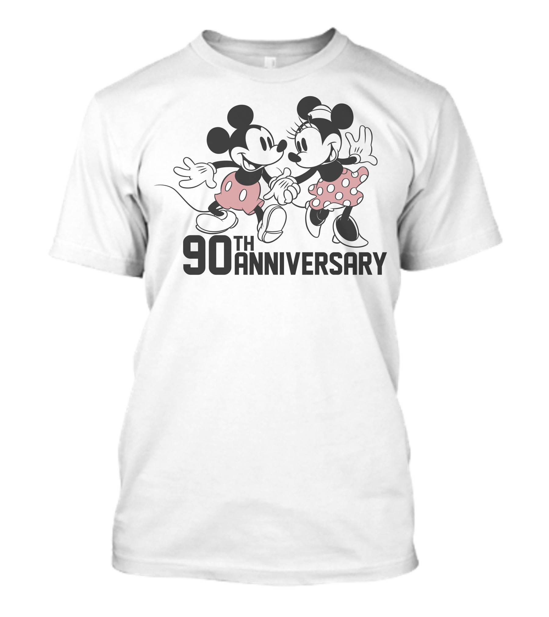 Disney Mickey And Minnie 90th Anniversary T-Shirt
