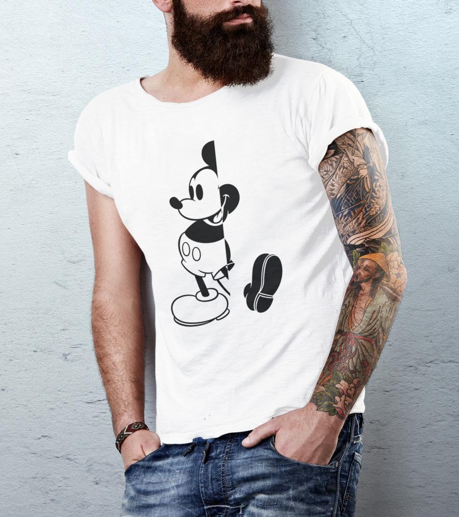 Disney Mickey Mouse Split T-Shirt