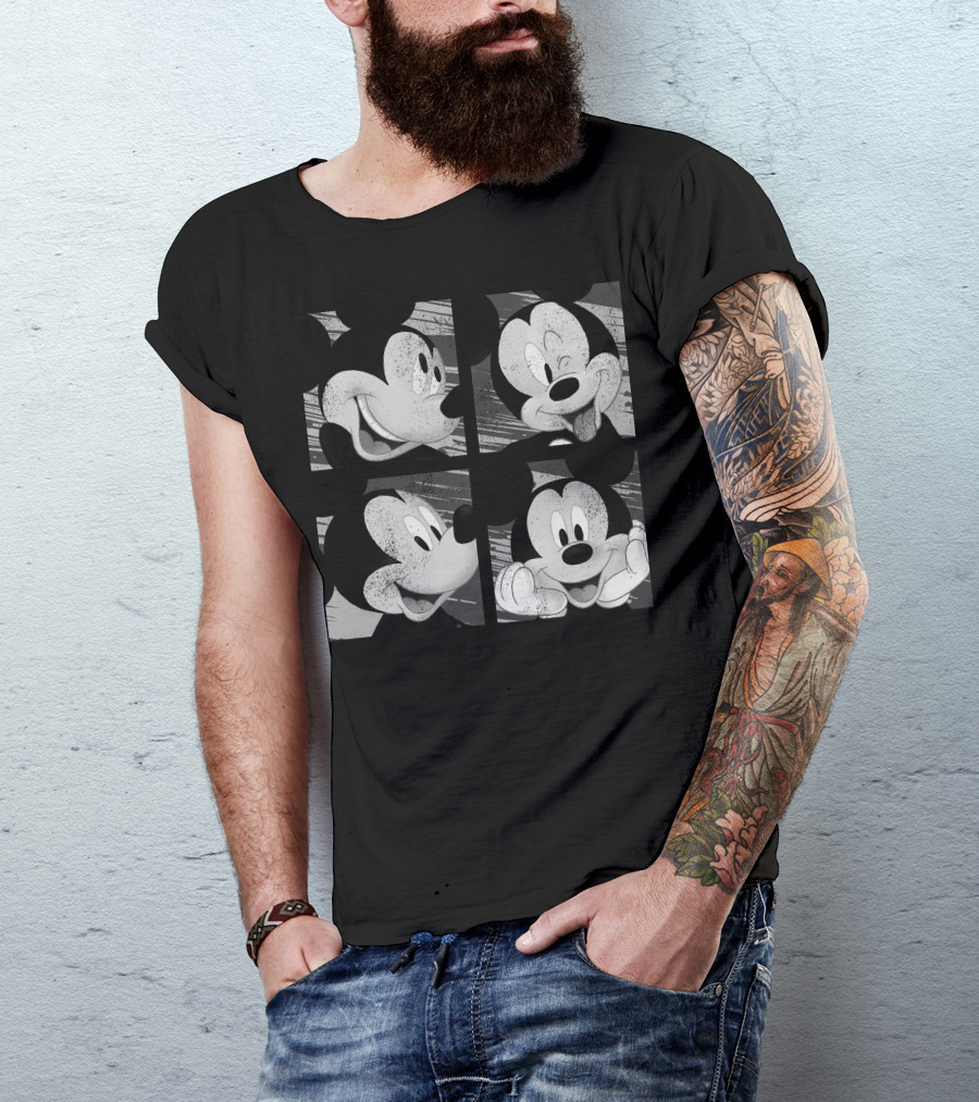 Disney Mickey Mouse Yearbook Vintage Expressions T-Shirt