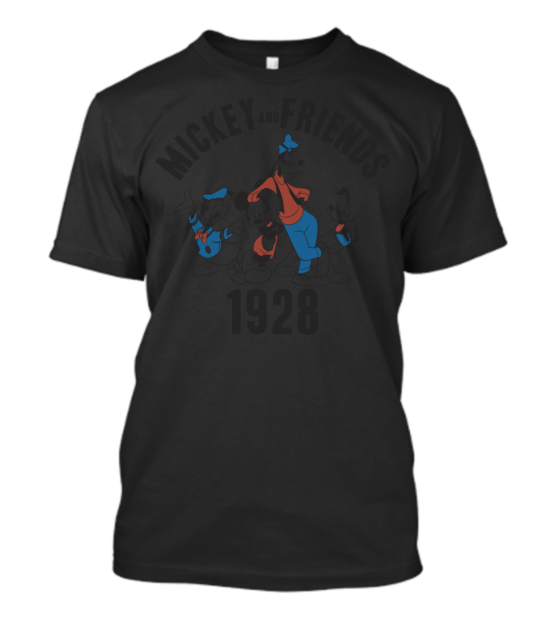 Mickey And Friends 1928 90th Anniversary BFFs T-Shirt