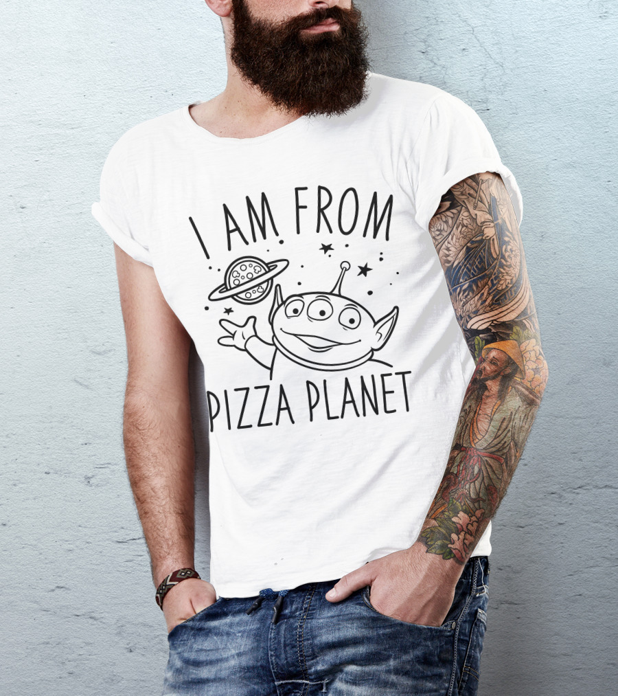 I Am From Pizza Planet Alien Disney Pixar Toy Story T-Shirt
