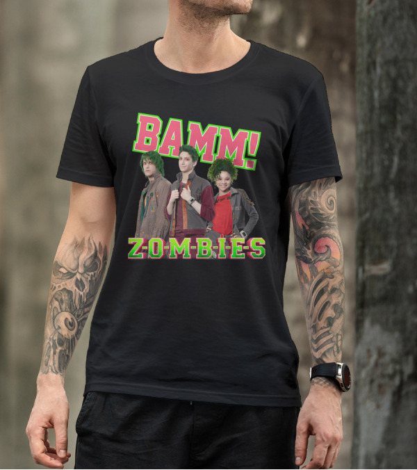 Bamm Zombies Disney Movie Characters T-Shirt
