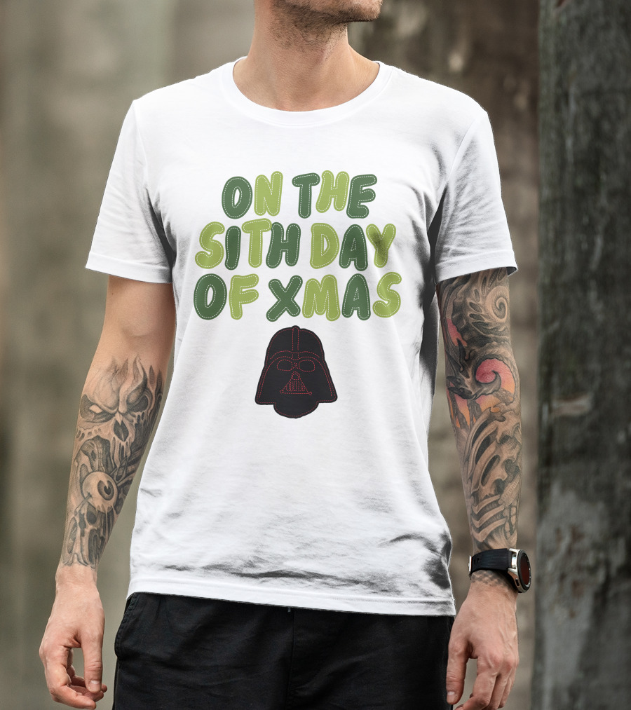 Star Wars Darth Vader On The Sith Day Of Xmas T-Shirt