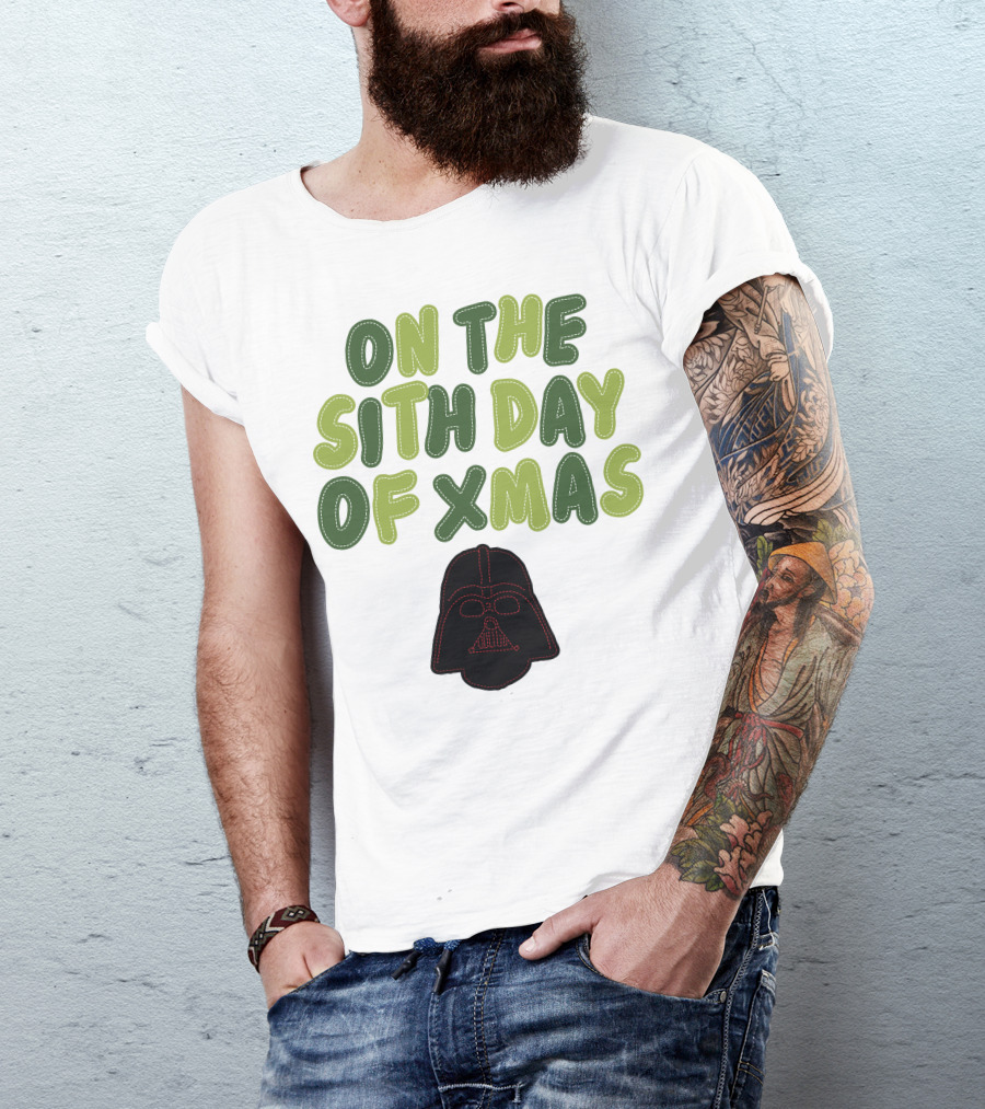 Star Wars Darth Vader On The Sith Day Of Xmas T-Shirt