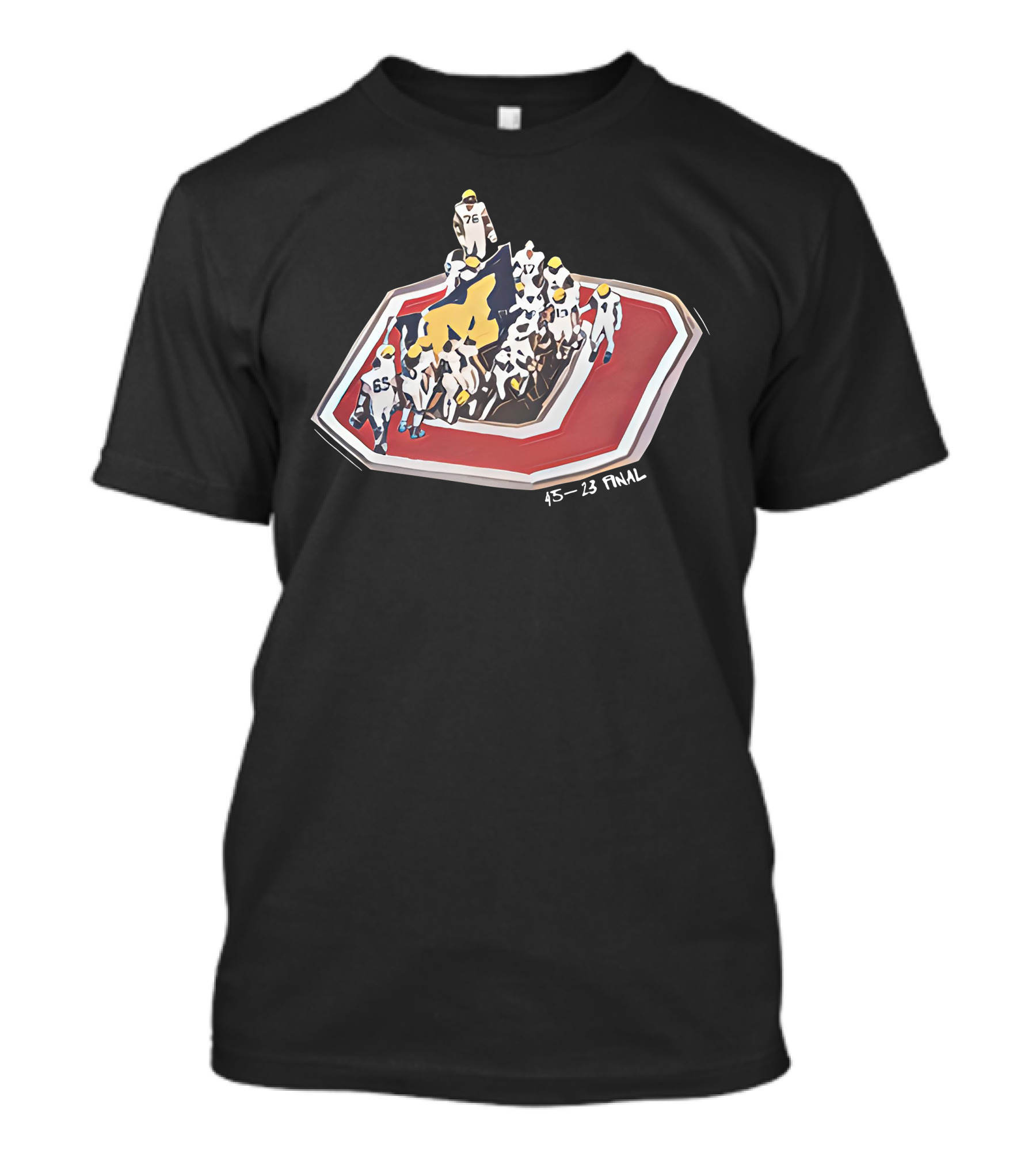 Ohio State Michigan Rivalry 45-23 Final Football Victory T-Shirt