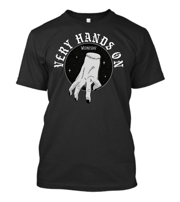 Wednesday Creepy Hand With Stars T-Shirt