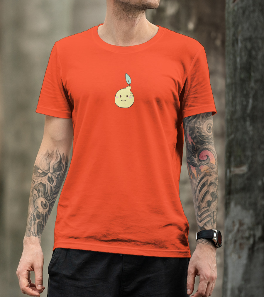 Cavetown Lemon Boy Robbie Leaf Happy Face T-Shirt