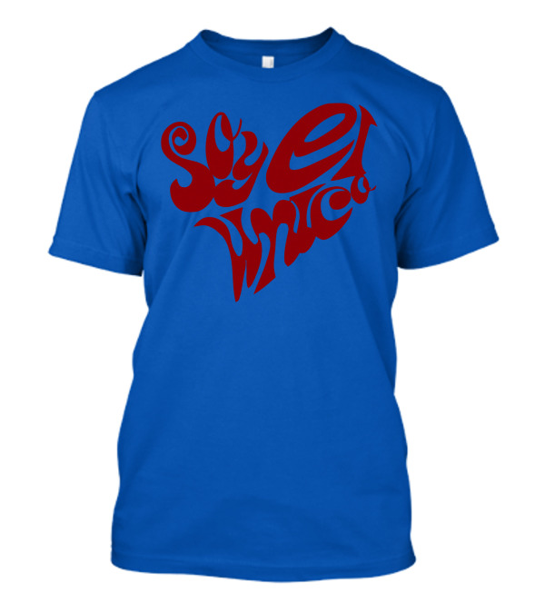 Lumbre Music Merch Soy El Unico Heart Shaped T-Shirt
