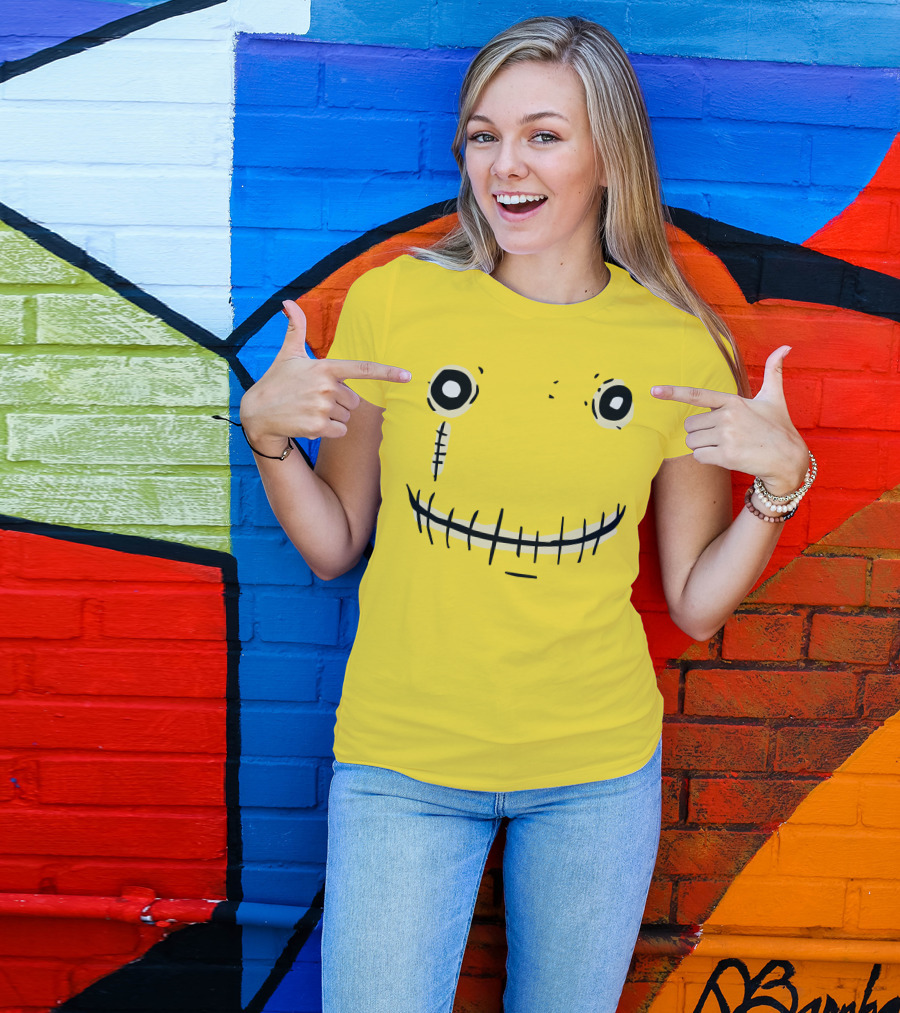 Salad Fingers Hubert Smiling Face Salad Fingers Merch T-Shirt