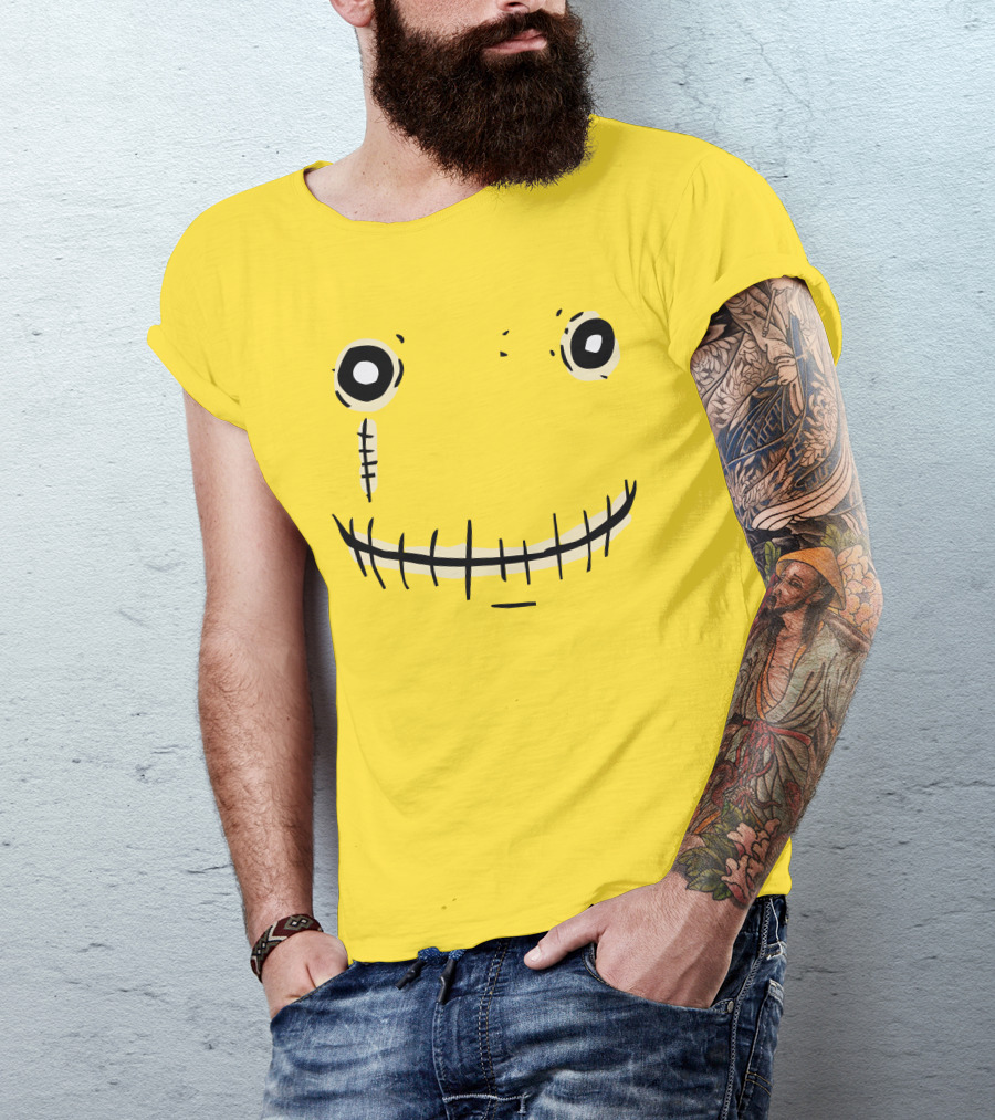 Salad Fingers Hubert Smiling Face Salad Fingers Merch T-Shirt