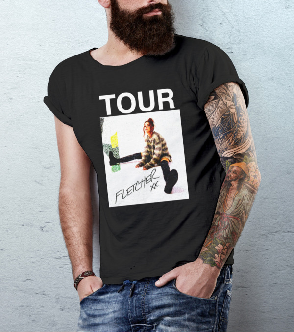 Fletcher XX Tour 1 Merch Cozy Sitting Image T-Shirt