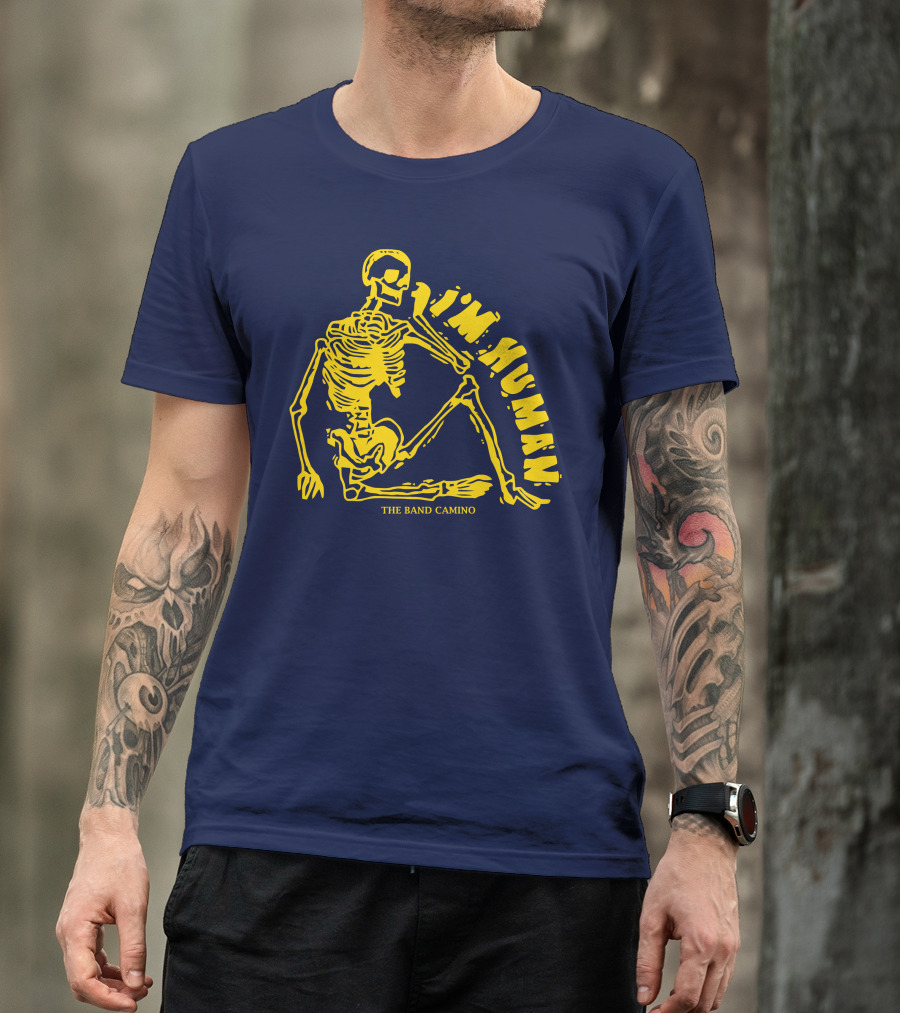 THE BAND CAMINO I'M HUMAN SKELETON T-Shirt