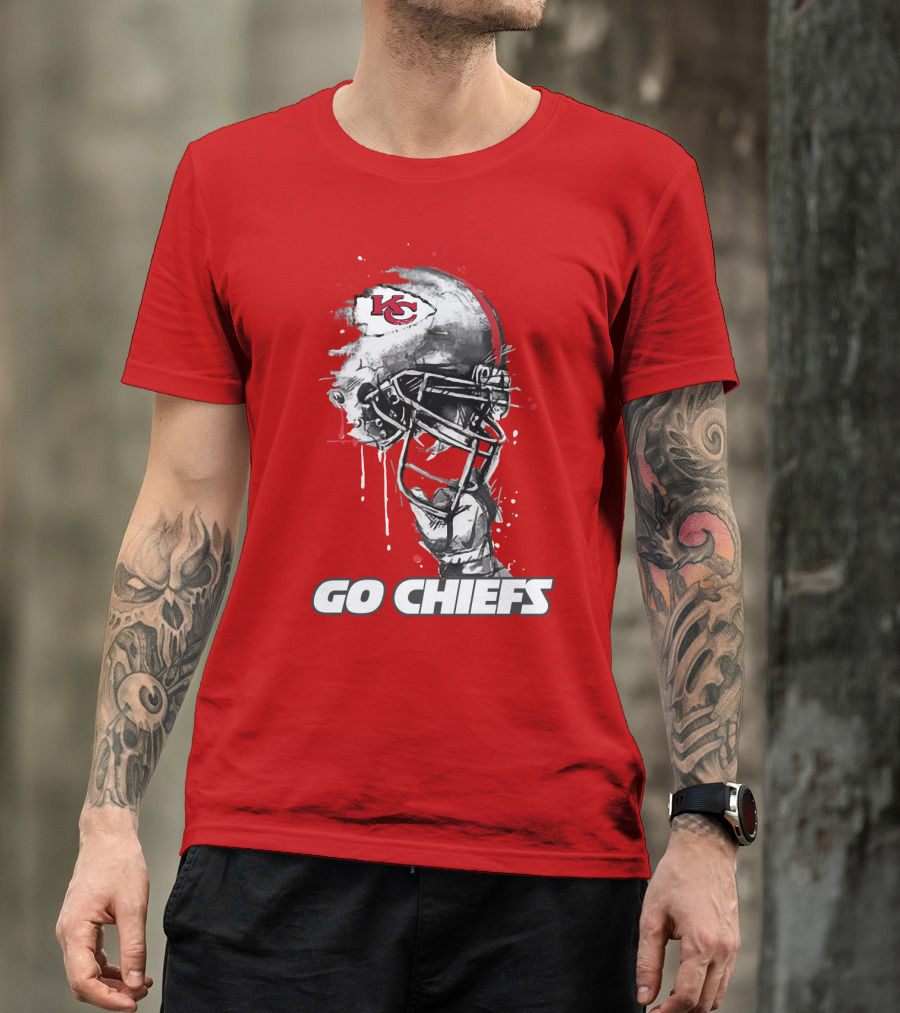 Go Chiefs Kc Helmet T-Shirt
