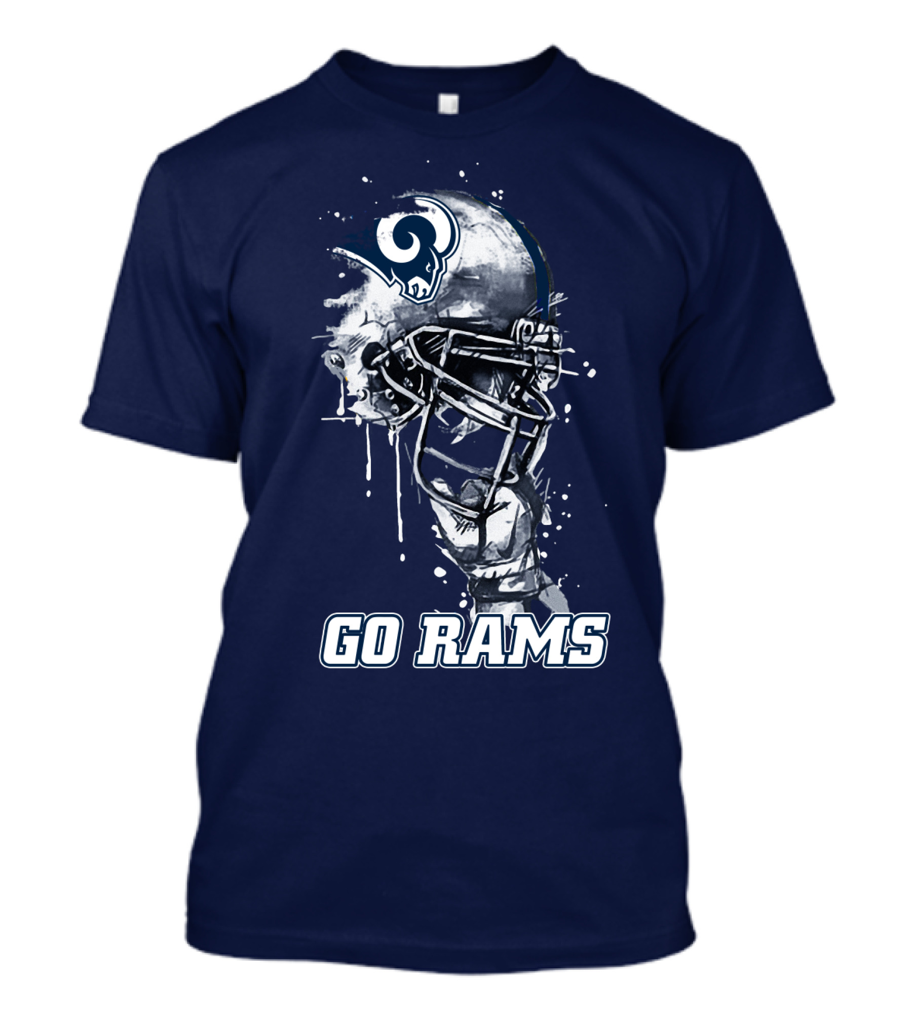 Go Rams Specialedition Helmet T-Shirt