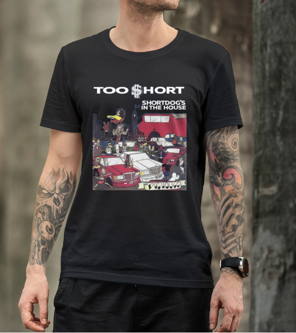 Too Short Short Dog's In The House Dog House Urban Scene T-Shirt