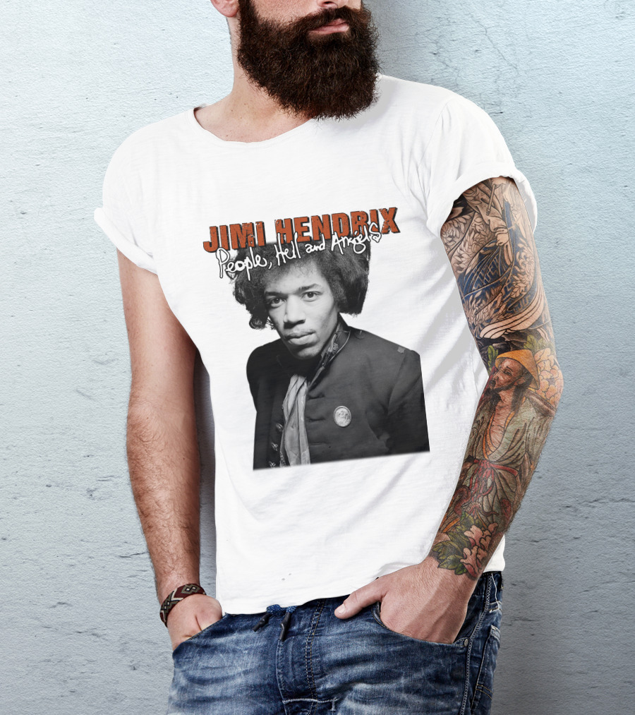 Jimi Hendrix People, Hell And Angels T-Shirt