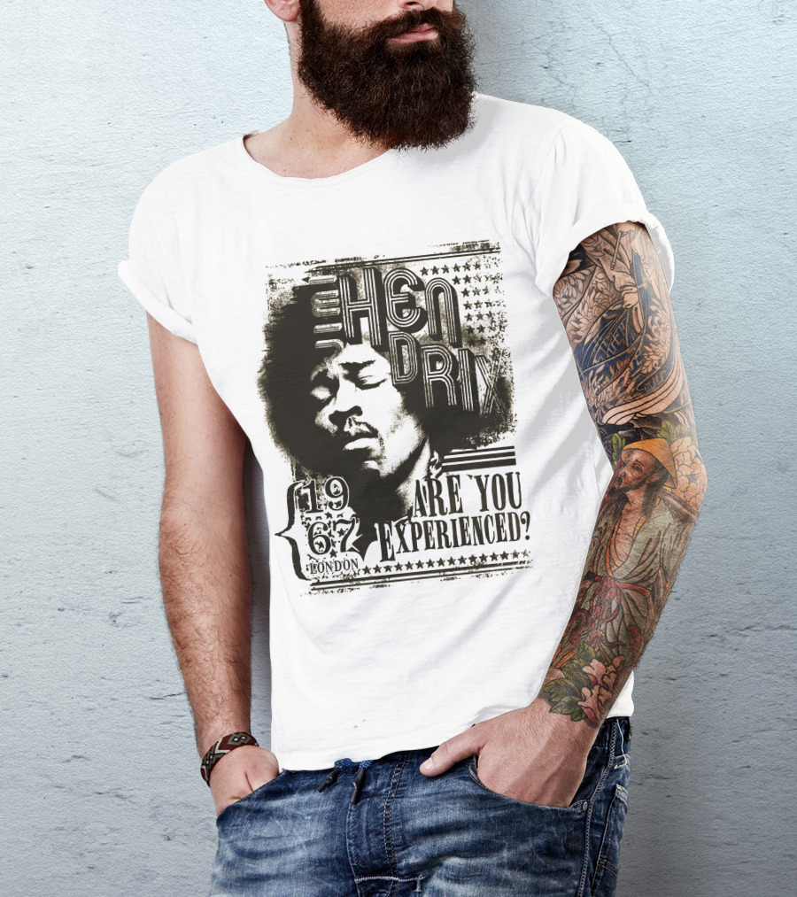 Hendrix 1967 London Are You Experienced? T-Shirt