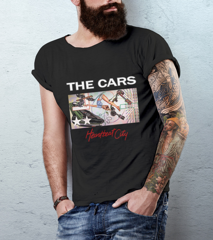 The Cars Heartbeat City Album T-Shirt